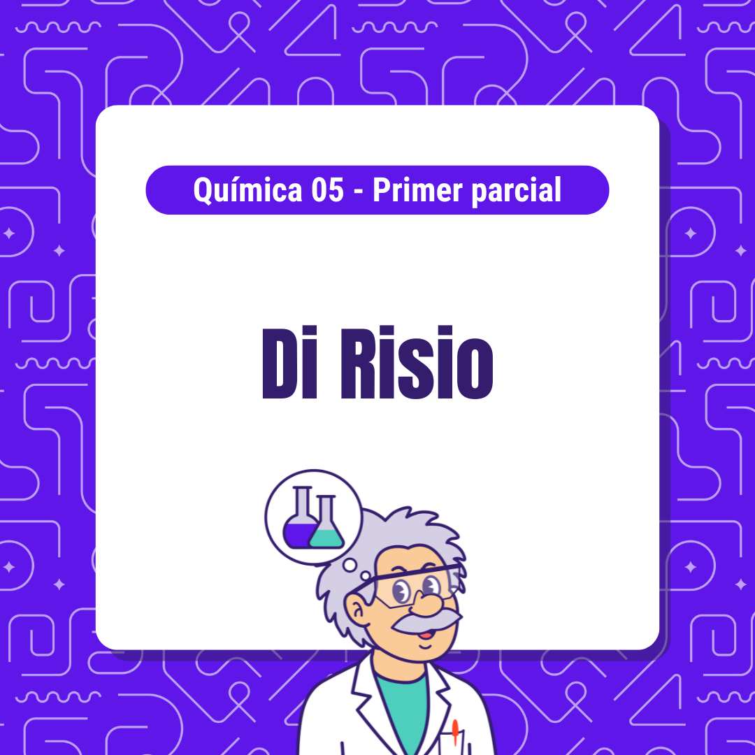 Química 05 - Cátedra Di Risio - CBC - primer parcial